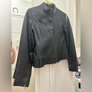 NOT FOR SALE Leather Jacket size Small